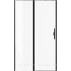 Душевая дверь в нишу Allen Brau Priority 1200 мм стекло Optiwhite черный 3.31009.BBA