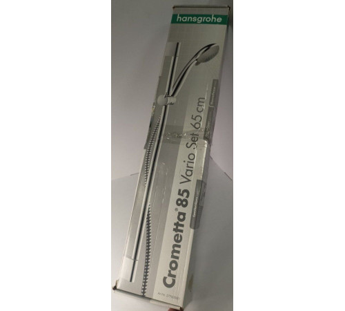 Душевой гарнитур Hansgrohe Crometta 85 Vario 650 мм 85 мм 2 режима 27763000