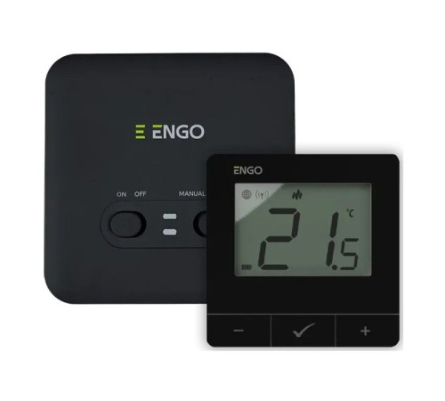 Терморегулятор беспроводной Wi-Fi ENGO Controls E20iB на батарейках черный E20iB
