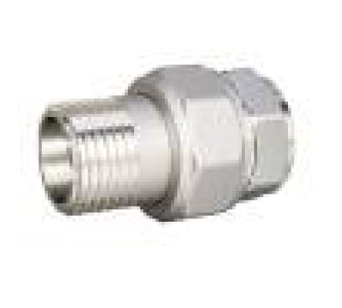Сгон разъемный (американка) LD DN32 1 1/4 ВР-НР латунь никелированная LD.67.520.32