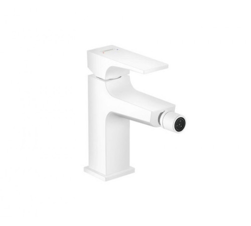 Смеситель для биде Hansgrohe Metropol Push-Open белый матовый 32520700