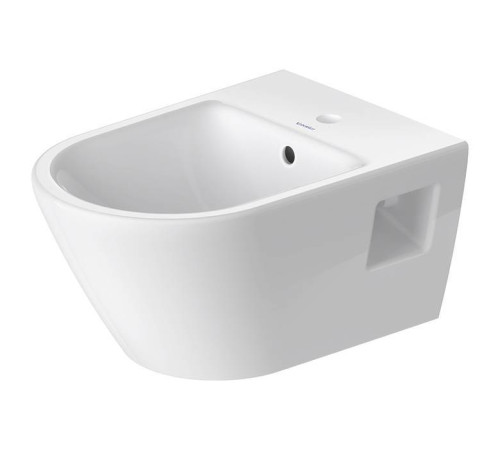 Биде подвесное Duravit D-Neo 37x54 см с переливом белый 2295150000
