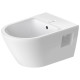 Биде подвесное Duravit D-Neo 37x54 см с переливом белый 2295150000