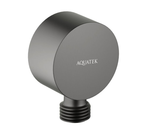 Шланговое подсоединение Aquatek оружейная сталь AQ2457BGM