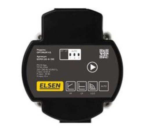 Циркуляционный насос ELSEN Ecoflow ECP01.25-8-180 DN25 180 мм ECP01.25-8-180