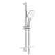 Душевой гарнитур GROHE Tempesta Cube 110 3 режима штанга 600 мм шланг 1750 мм хром 27929003