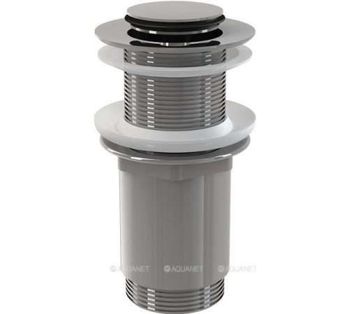 Водослив для умывальника AlcaPlast A394 Click-Clack 5/4 цельнометаллический A394