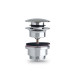 Донный клапан нажимной Newform Accessori Stop&amp;Go для раковин с/без перелива 15-67 мм хром 230.21.018