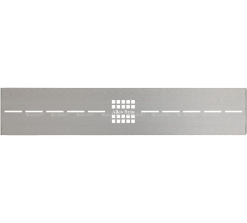 Накладка сифона Allen Brau Infinity для поддона 160х80 см серебро браш 8.210N7-BA