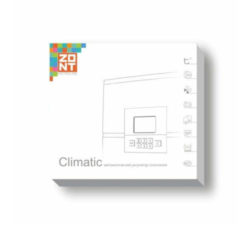 Регулятор системы отопления ZONT Climatic 1.1 (1 прямой и 1 смесительный контур) ML00004511