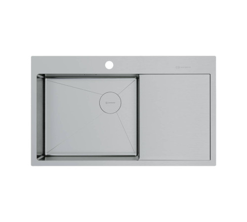 Кухонная мойка Omoikiri Akisame 86-L Side-IN 86x51 см нержавеющая сталь 4997031