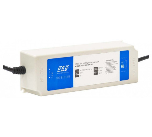 Блок питания ELFLED ELF-12E100PC-PT