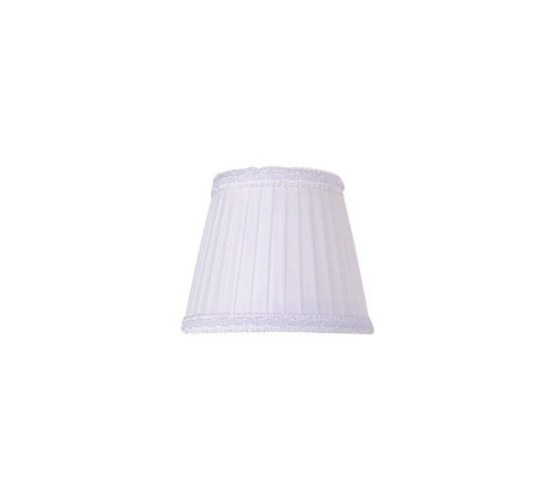 Абажур для светильника E14 Tiffany World TW 11 белый TW11-01bi