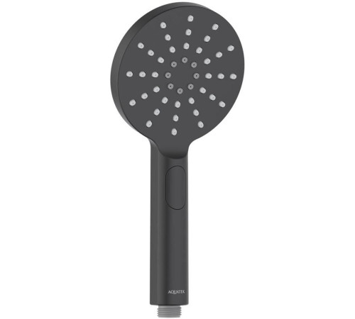 Ручной душ Aquanet Оберон Select 120 3jet матовый черный AQ2006MB