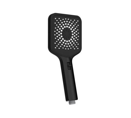Ручной душ AQUAME 120х120 мм 3 режима черный AQM8502B