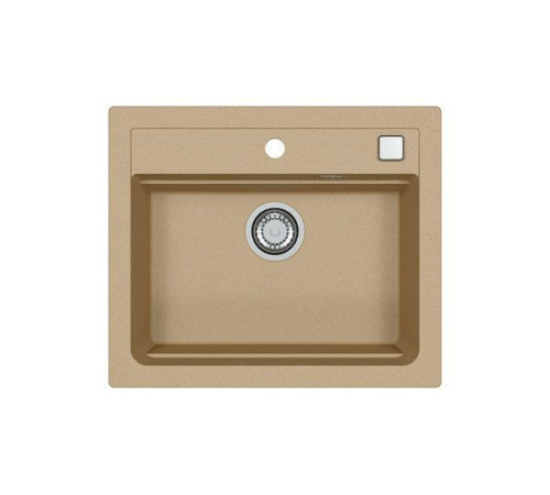 Мойка кухонная Alveus ATROX 30 Granital Beige G55 590x500 мм с сифоном 1131994/1132823