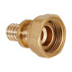 Переход Hoobs с накидной гайкой на плоское уплотнение 16x2.2-G3/4 HB-PEXNG-162234