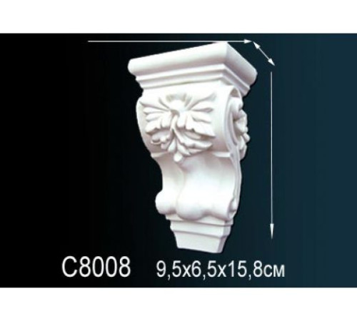 Консоль декоративная Perfect полиуретан C8008