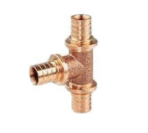 Тройник редукционный REHAU RAUTITAN RX+ бронза 25-16-16 13777421001