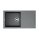 Кухонная мойка Omoikiri Sakaime 78-GR Tetogranit 78x43.5 см leningrad grey 4993548