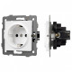Розетка с заземлением, без рамки Arlight SCT 049814