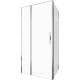 Душевое ограждение Allen Brau Priority 1000x1000 мм 8 мм хром 3.31028.00/3.31046.00