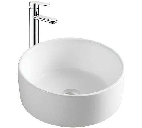 Раковина накладная Aquatek 400x400x165 мм матовый белый AQ5118-MW