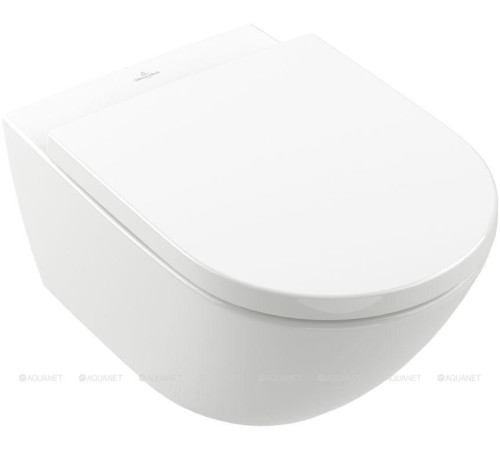 Унитаз подвесной Villeroy &amp; Boch Subway 3.0 375x560 мм с сиденьем 4670TS01