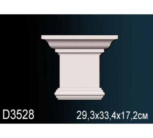 Капитель пилястры Perfect D3528