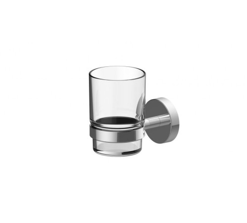 Стакан стеклянный с настенным держателем AM.PM Scandi Pro HASP34300