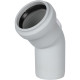 Отвод канализационный бесшумный STOUT 58х45° SKB-0010-005845