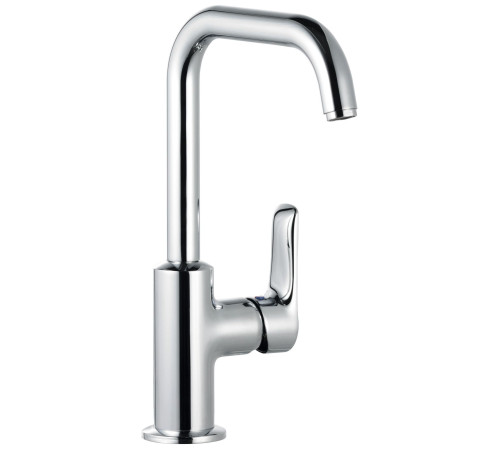 Смеситель для раковины Kludi PureSolid 205 мм высокий излив 5 л/мин 340240575