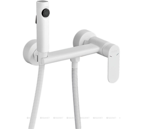 Смеситель с гигиеническим душем встраиваемый Haiba HB5516-8 белый HB5516-8