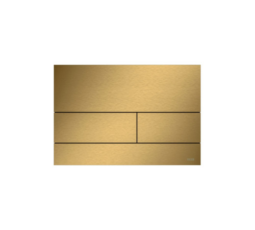 Панель смыва TECE TECEsquare II металл PVD Brushed Gold Optic 9240847
