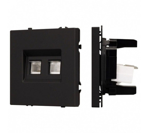 Розетка двойная Ethernet RJ-45 без рамки Arlight SCT 054313
