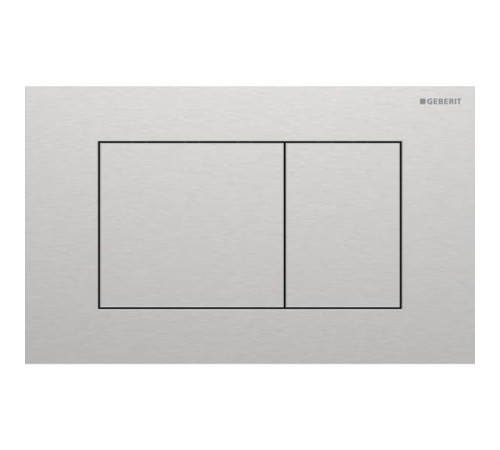Клавиша смыва Geberit Sigma40 для двойного смыва квадратная матированный 115.629.FW.1