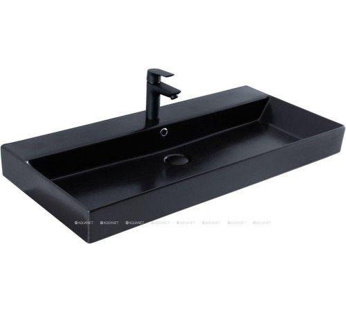 Раковина-столешница Sanovit Slim Synergy 100 см черный 17100-110