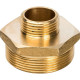 Ниппель переходной STOUT 2x1 НН латунный SFT-0003-000021