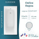 Ванна чугунная Delice Repos 1700х700 мм без ручек DLR220508
