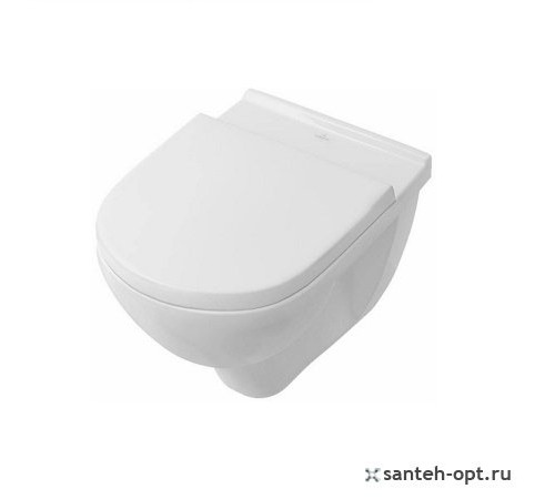 Унитаз подвесной Villeroy &amp; Boch O.novo DirectFlush с сиденьем Soft Closing 5660HR01