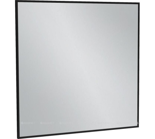 Зеркало Jacob Delafon Silhouette 80х80 см в раме черный сатин EB1425-S14