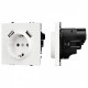 Розетка с заземлением и 2хUSB type A, без рамки Arlight SCT 054288