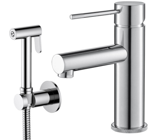 Смеситель для раковины с гигиеническим душем Timo Saona 2360/00G хром