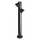 Наземный низкий светильник Arte Lamp Brooklyn A2063PA-2BK