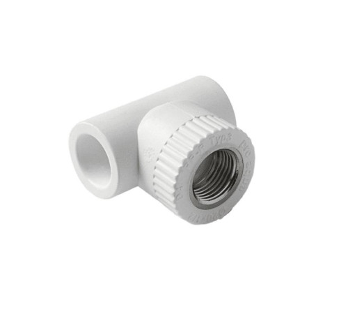 Тройник комбинированный Pro Aqua PP-R 32x1/2 ВР белый PA24015