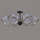 Люстра на штанге ILLUMICO IL0344-8CSQ-79 BK AB