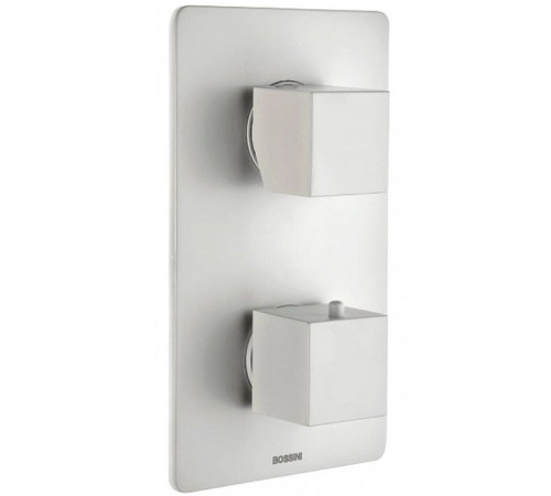Внешняя часть смесителя Bossini Cube New Z00062.045 Белый матовый