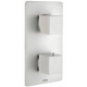 Внешняя часть смесителя Bossini Cube New Z00062.045 Белый матовый