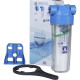 Магистральный фильтр Aquafilter 10SL 3/4 с воздушным клапаном FHPR34-B1-AQ