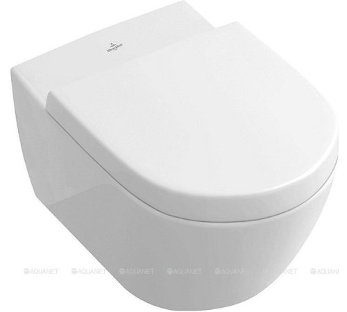 Унитаз подвесной Villeroy &amp; Boch Subway 2.0 560x370 мм без сиденья 5614R001